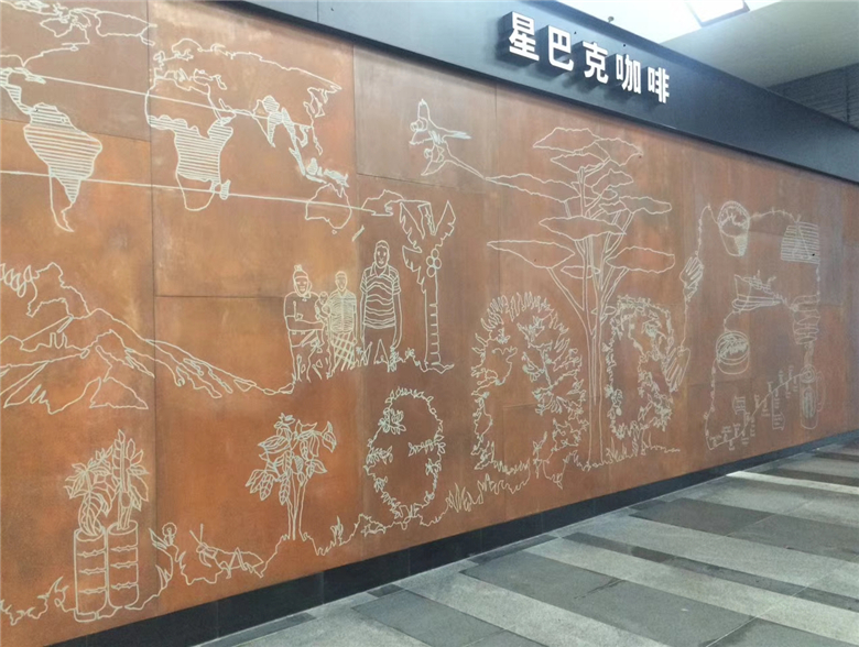 北流耐候钢幕墙